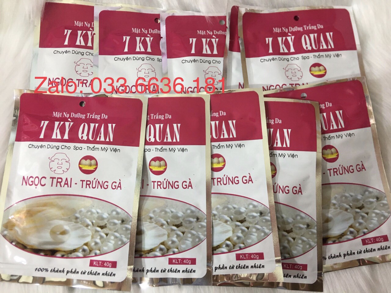[chuẩn hàng cty] combo 10 miếng mặt nạ NEOVIN ( 7 KỲ QUAN)  giá chỉ 40k