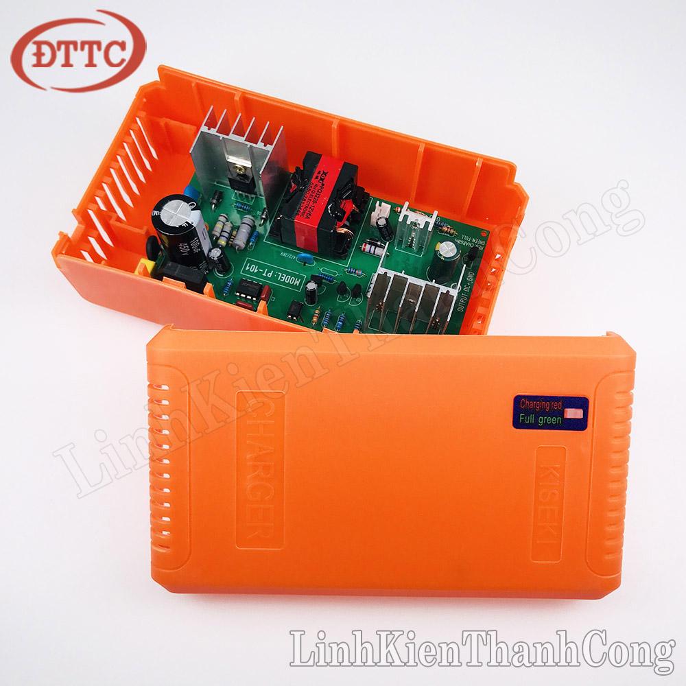 Mạch Sạc Acquy 12V 6A Sạc Acquy 0-80Ah (Kèm Vỏ)