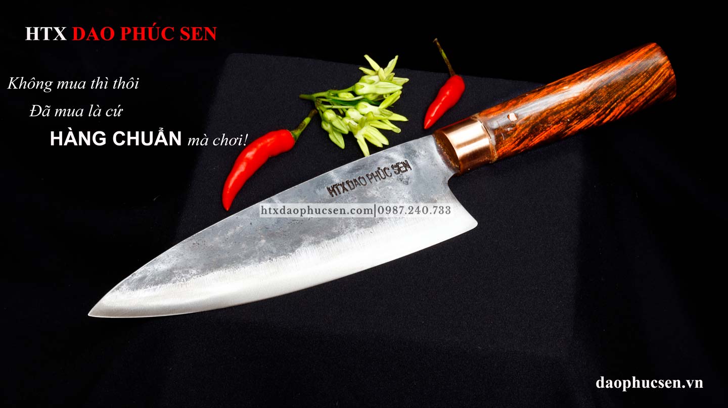 Hand-Forged Deba Knife N12Dd
