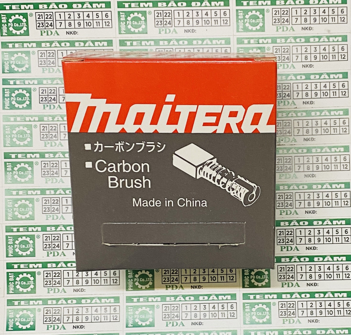 CHỔI THAN CB 100A #  SỊN ( dùng cho máy ĐỤC BT MKT 0810-0835-0840 ...  )