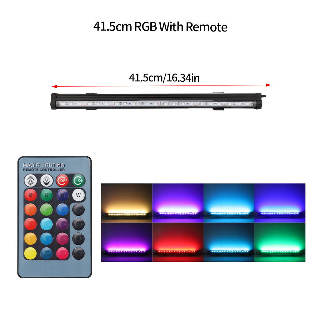 Bể cá LED bong bóng ánh sáng điều khiển từ xa thay đổi màu sắc đầy màu sắc hồ cá bong bóng ánh sáng LED lặn ánh sáng bể cá ánh sáng