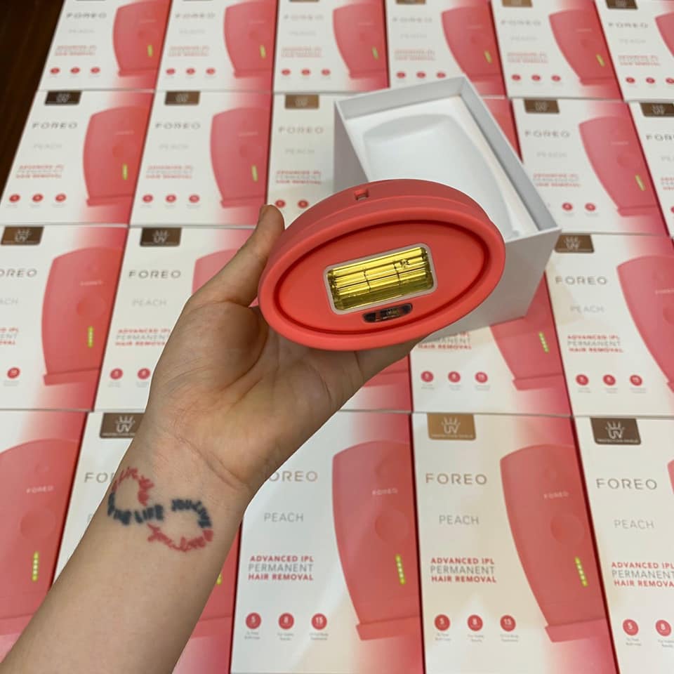 Máy triệt lông Foreo Peach