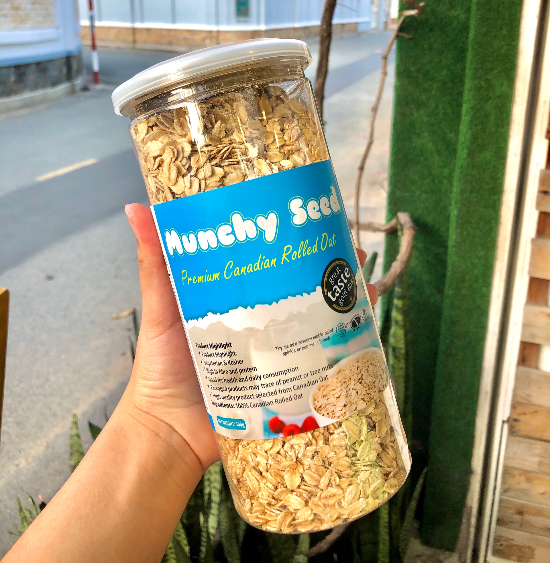 Yến Mạch Cán Dẹp Munchy - MUNCHY OATS
