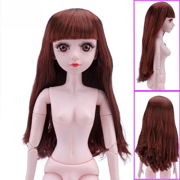 Búp Bê Trơn BJD Cao 60cm, 18 Khớp Kèm Giày - Không Nhạc