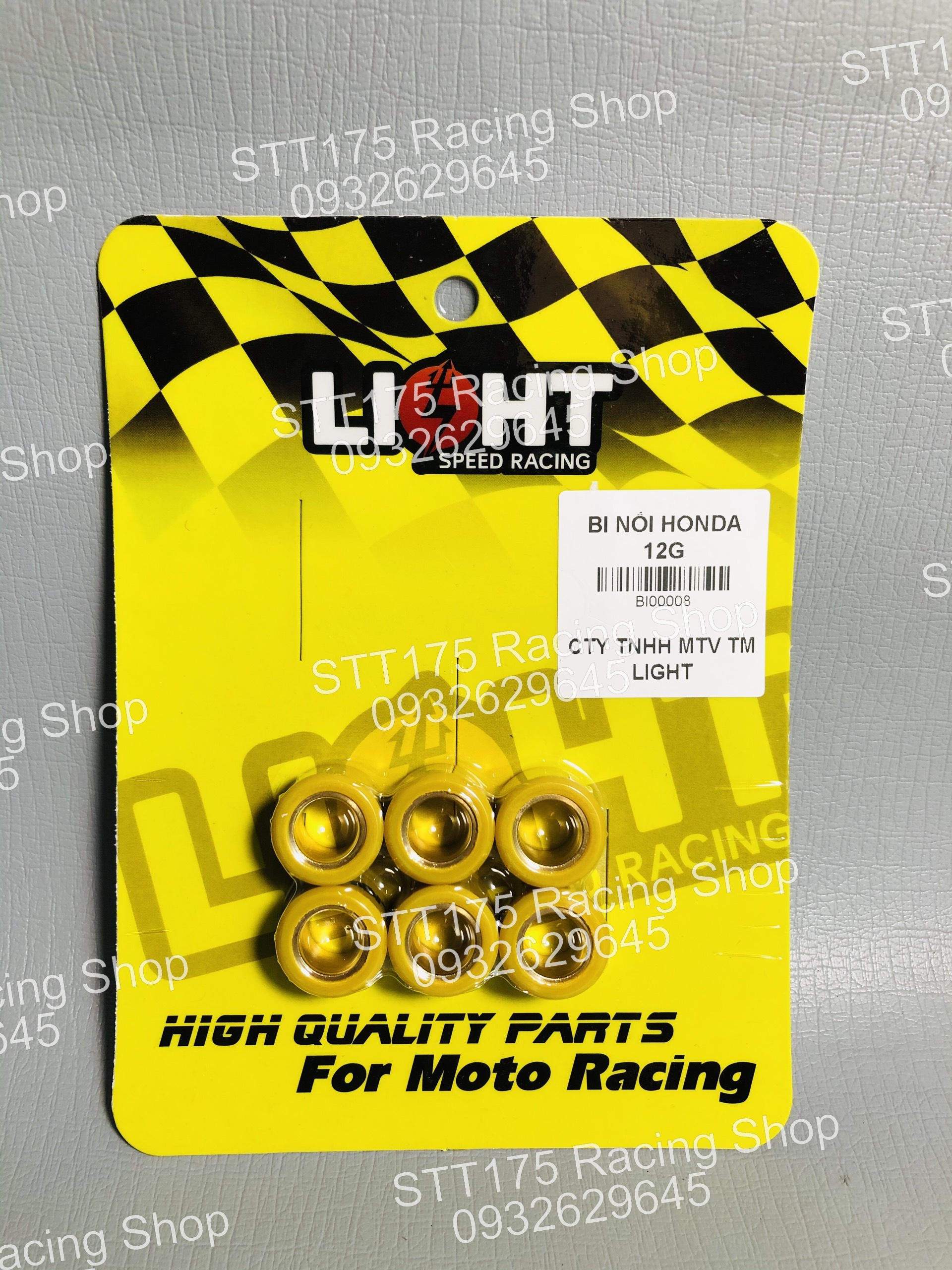 Bi nồi LIGHT Vario 125cc / 150cc  ( 12 gram )