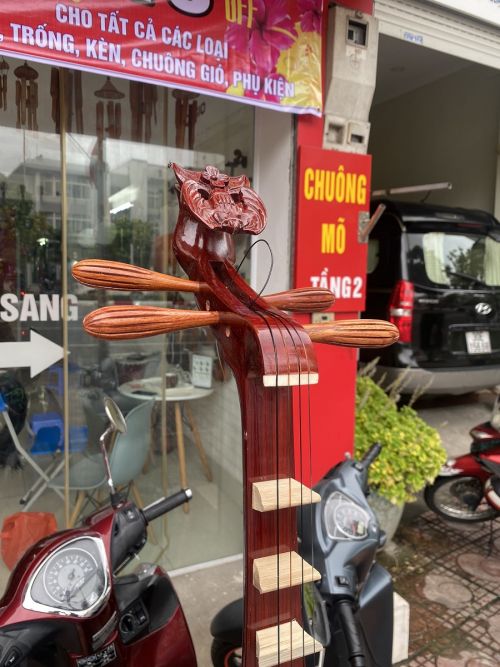 Đàn tỳ bà gỗ hương không khảm