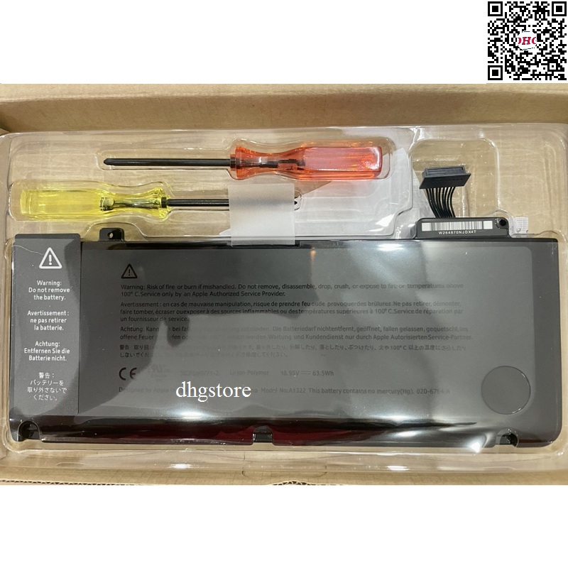 Battery a1322 for macbook pro a1278 mid 2009 2010 2011/2012 laptop