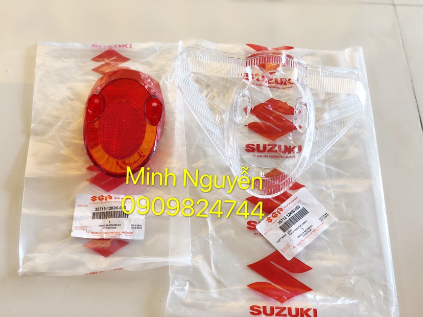 Mica đèn hậu xe satria suzuki
