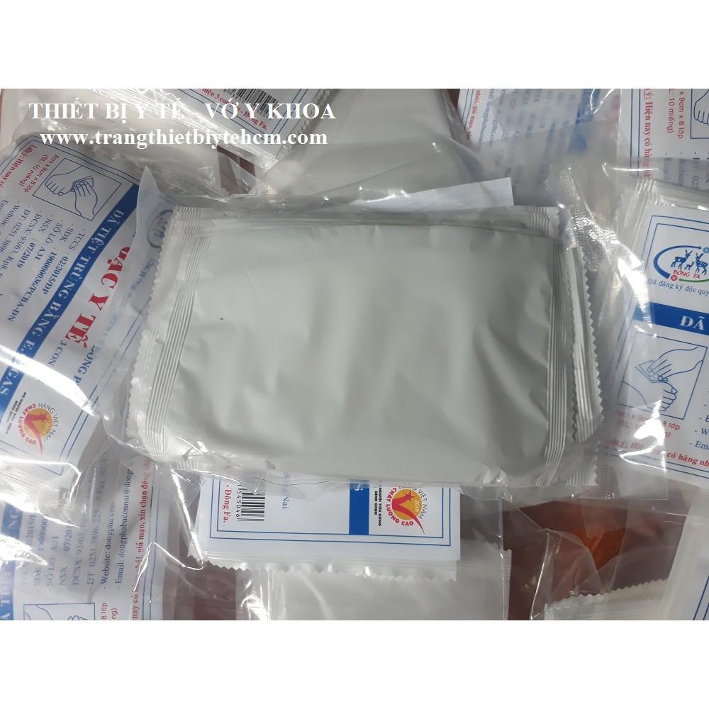 GẠC Y TẾ TIỆT TRÙNG ĐÔNG PHA (THÙNG 50/100 GÓI, GÓI 10 MIẾNG)