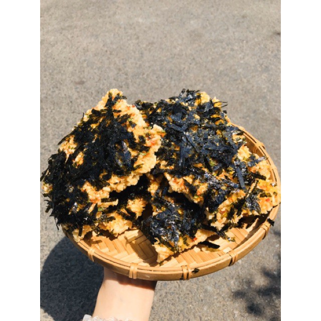 500G Cơm Cháy Mix Rong Biển Trai Đẹp