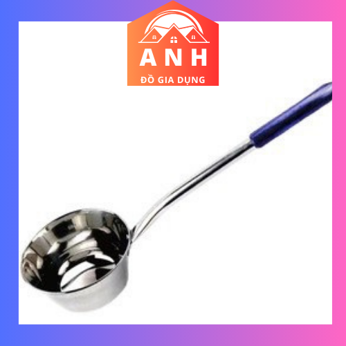 Stainless steel water ladle with multiple sizes from 600ml to 1200ml