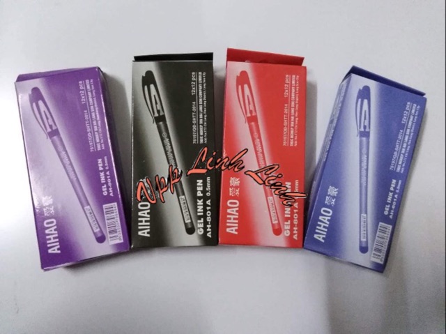 12 Cây Bút Nước A801 Có Mực Tím