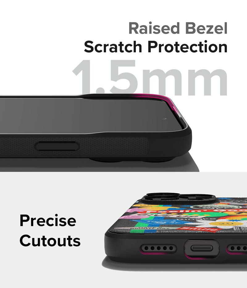 Ốp lưng iPhone 15 Pro Max/15 Pro/15 Plus/15 RINGKE Onyx Design