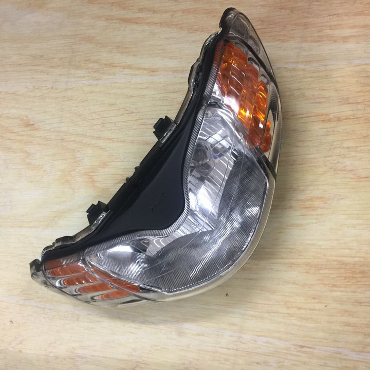 Pha đèn xe máy FUTURE 1 kèm bóng Cặp xi nhạn DEMI 6 LED siêu sáng sử dụng điện 12 V