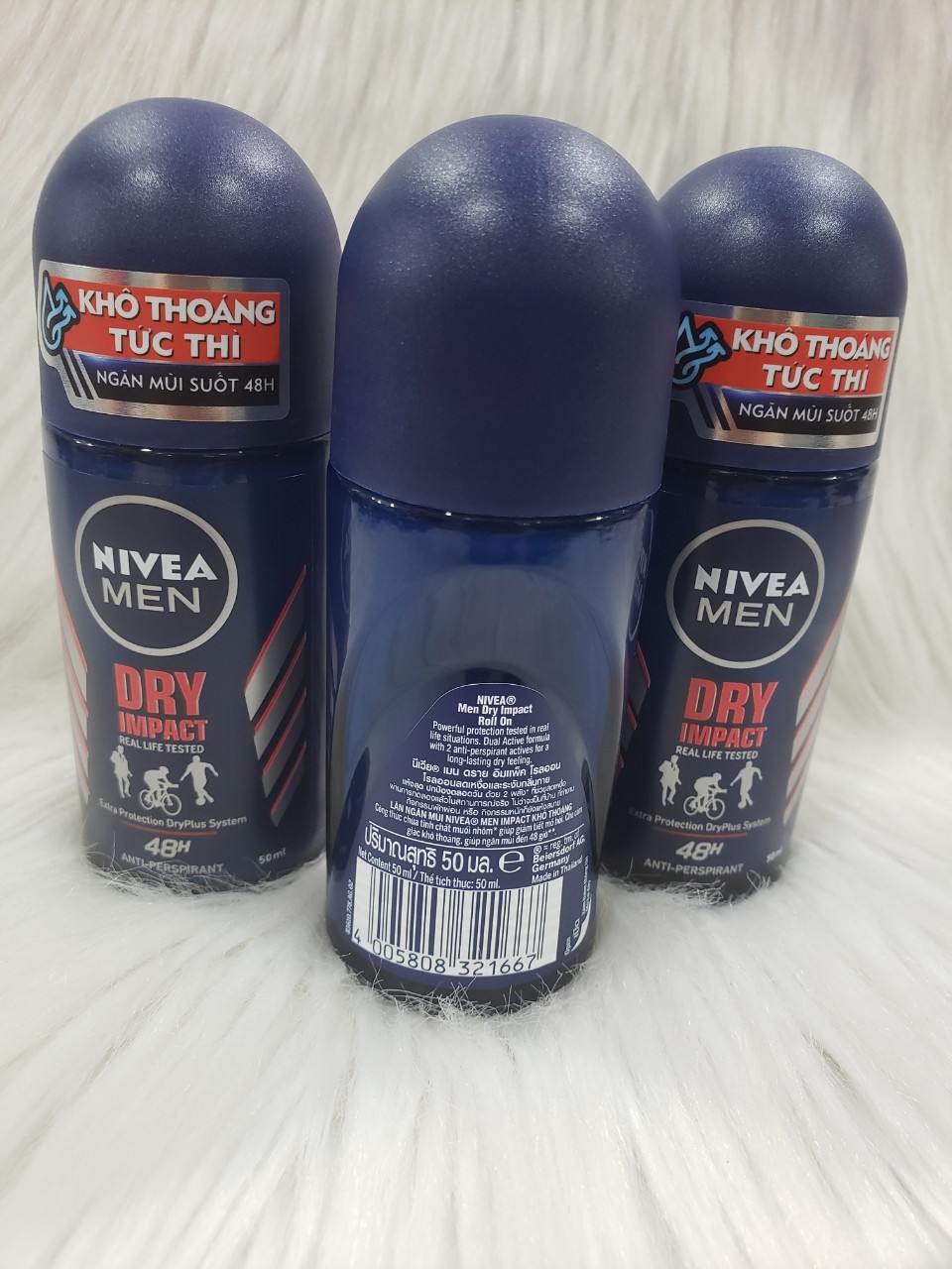 [HCM]Lăn Khử Mùi Nivea Men Dry Impact 50ml