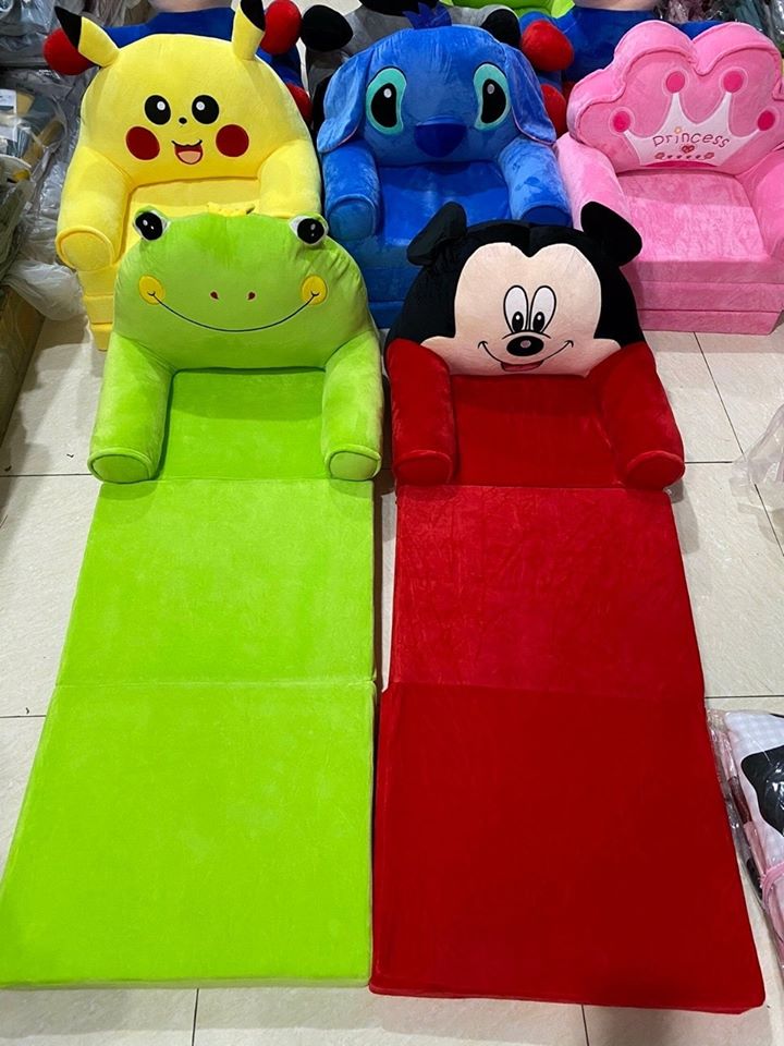 đệm shofa cho bé, đệm ghế lười,đệm 3 tầng