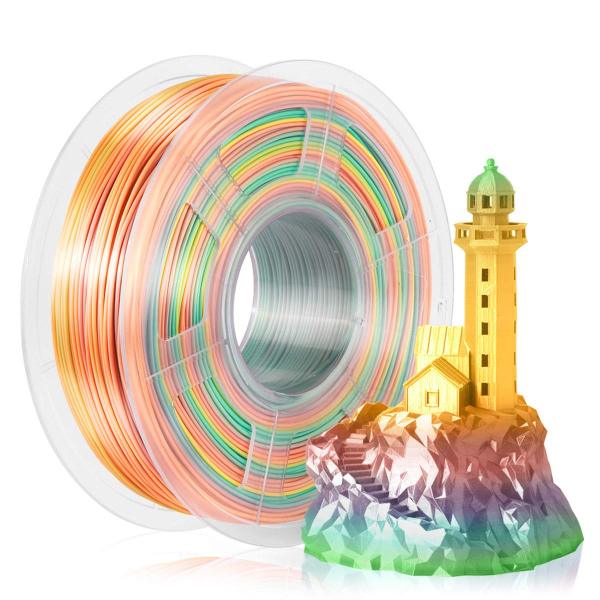 Nhựa in 3D giả kim SILK PLA+ SUNLU cao cấp 1kg 1.75mm các màu