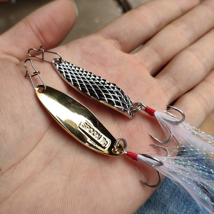Mồi câu Lure, mồi thìa lượn câu suối ( big sale )