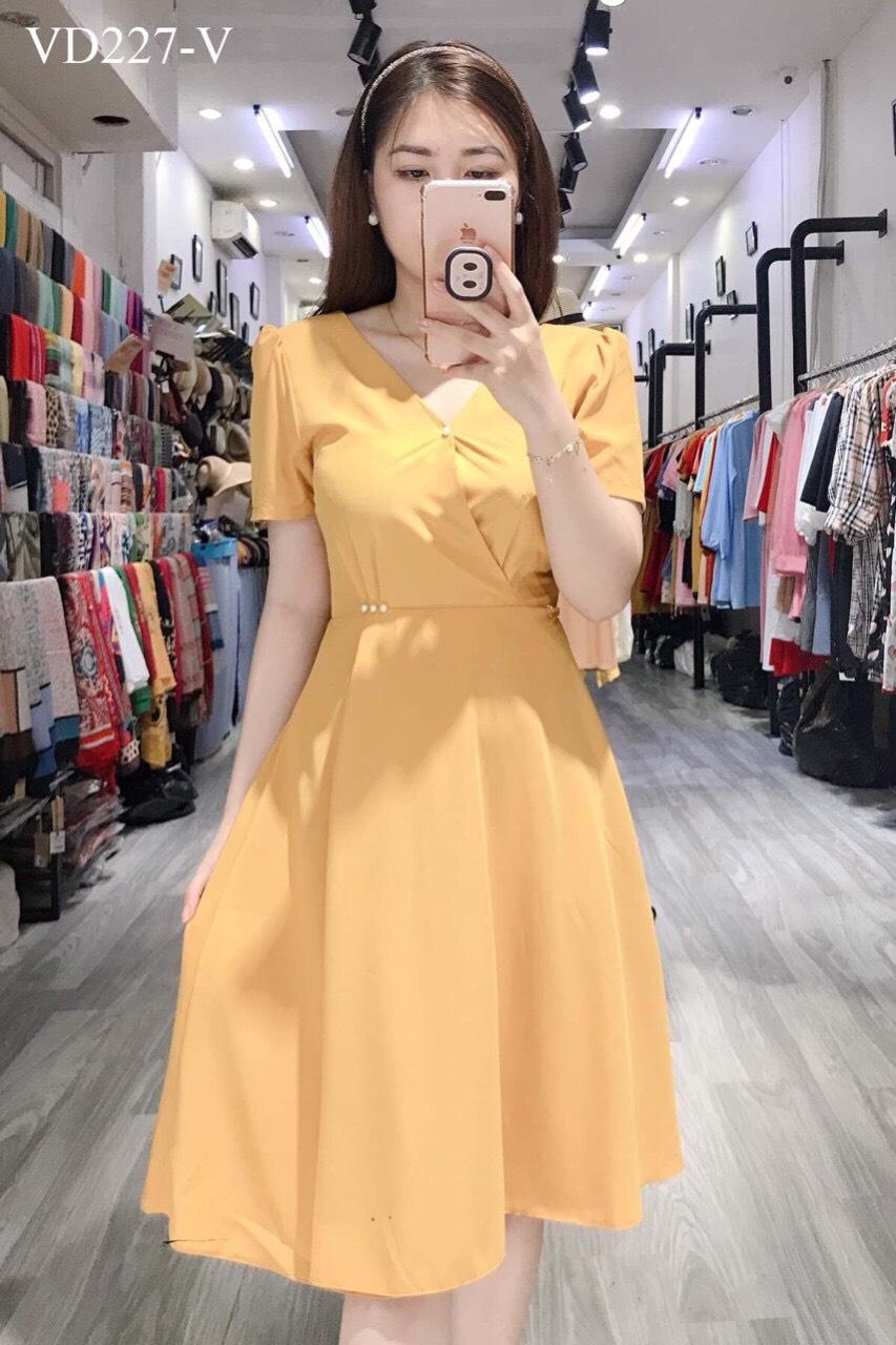 [HCM]Đầm Chiết Ly Eo Siêu Xinh