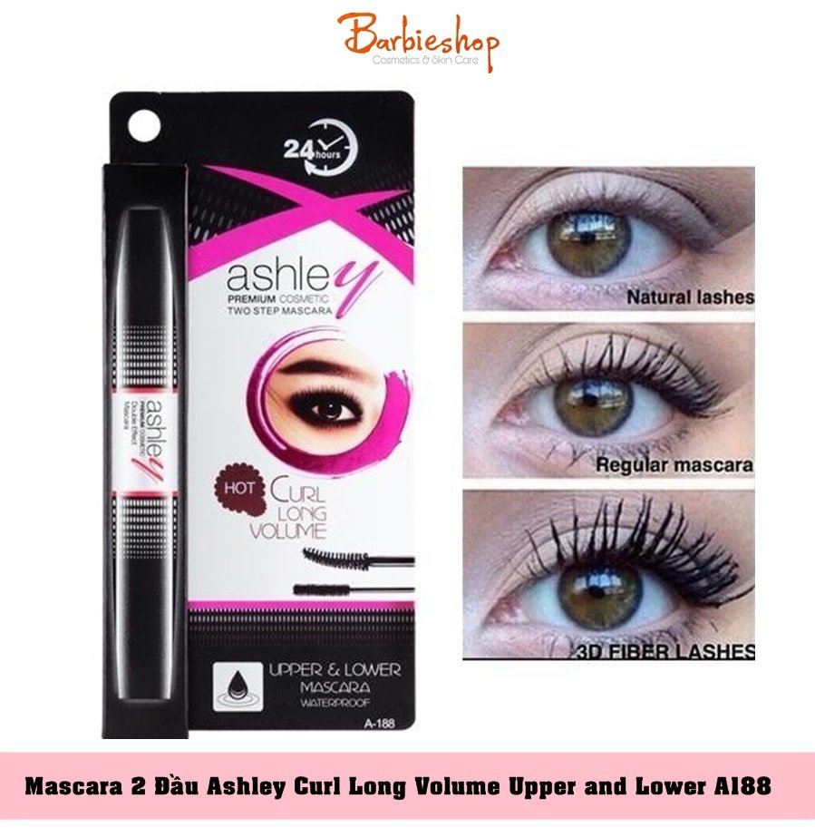 Mascara 2 Đầu Ashley Curl Long Volume Upper and Lower A188