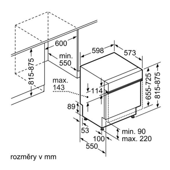 Máy rửa bát Bosch SMI46KS01E
