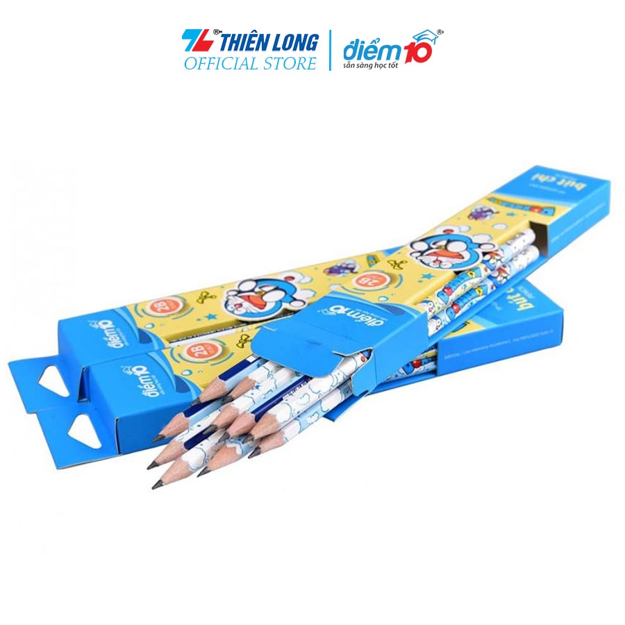 Bút chì gỗ Thiên Long Điểm 10 2B TP-GP009/DO