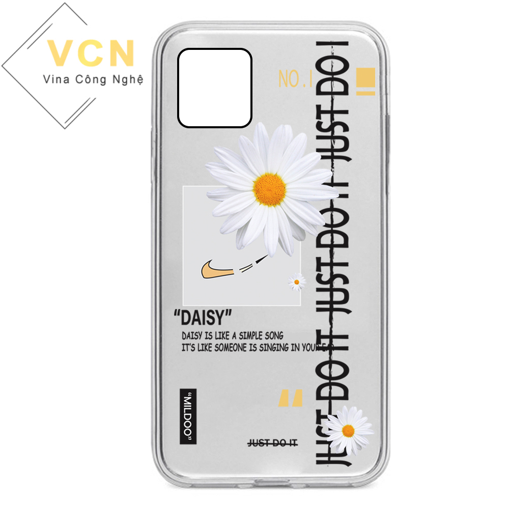 [HCM]Ốp lưng Samsung A81/M60s/Note 10 Lite Hoa Cúc Peaceminusone dẻo trong in hình nổi 5D(sản phẩm có mẫu 6)
