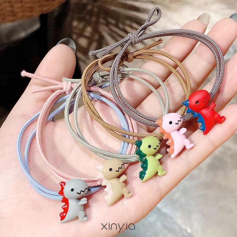 [HCM]Vòng cột tóc hình khủng long dễ thương cho bé gái