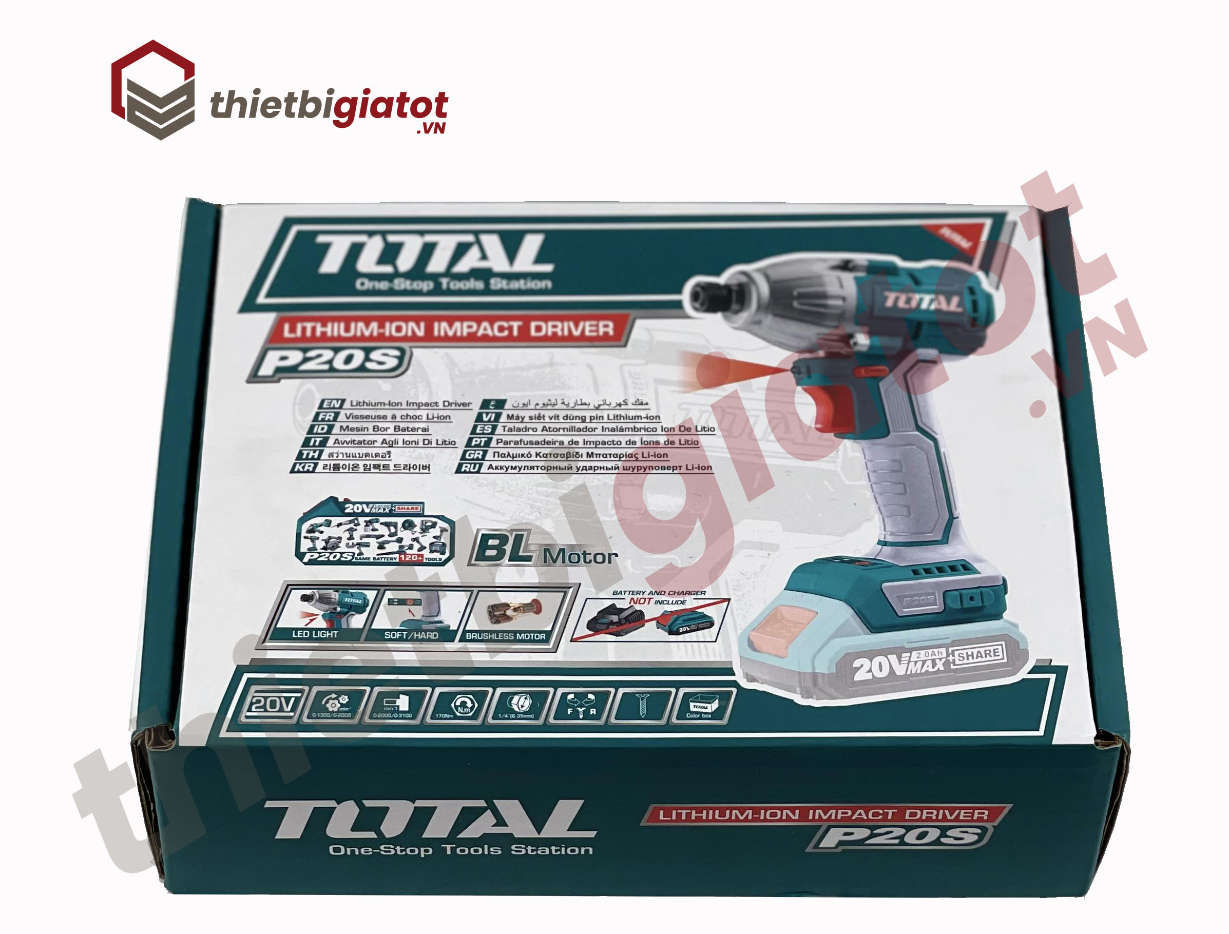 Máy bắn vít total tirli20030 20v