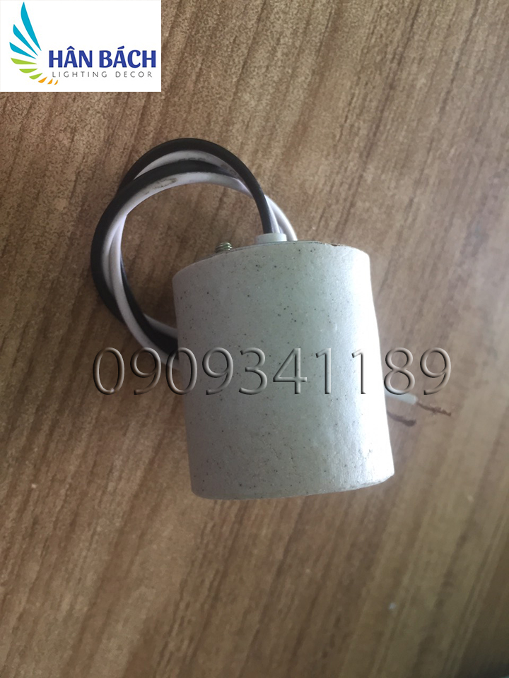 [HCM]2 ĐUI SỨ XOÁY E27