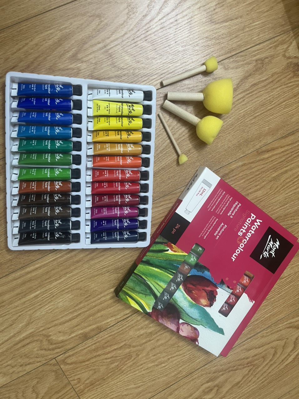 set màu nước mont marte tuýp 12ml