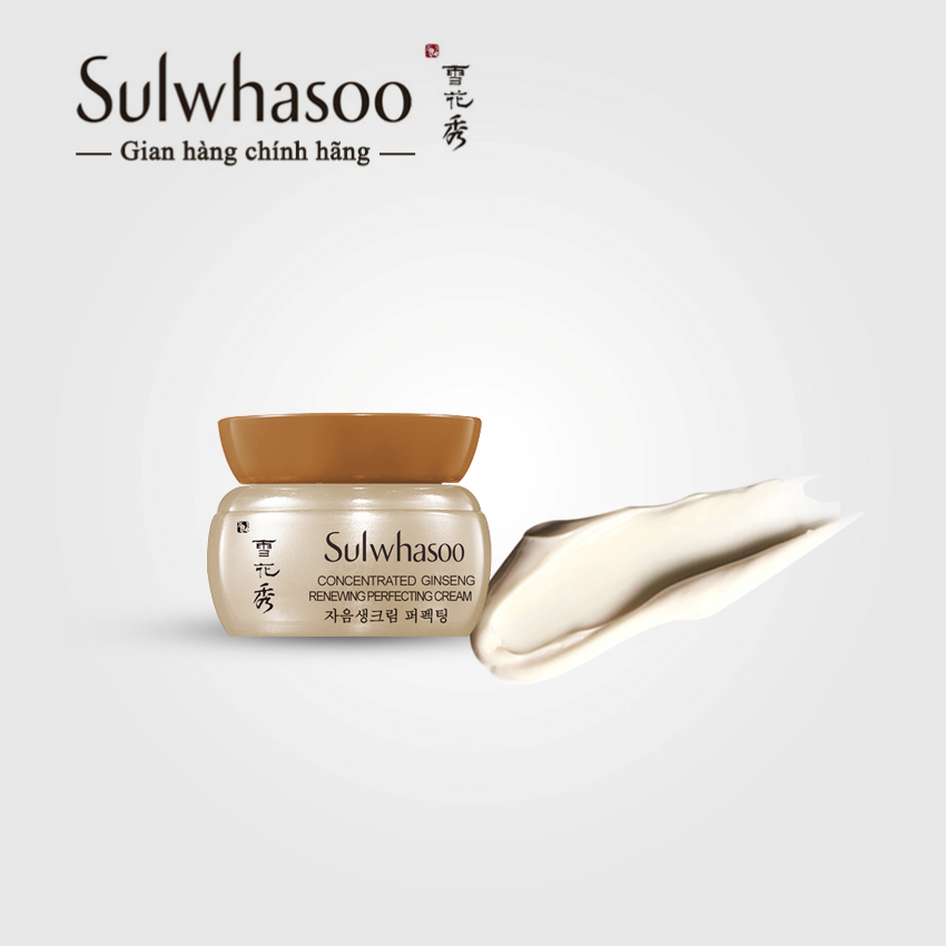 [Tách set] Bộ dưỡng da nâng cơ Sulwhasoo Perfecting Daily Routine Kit (4 items) - Set nhân sâm mini Sulwhasoo 4 sản phẩm