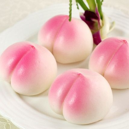 [HCM]bánh bao đào tiên ( không nhân set 5 bánh )