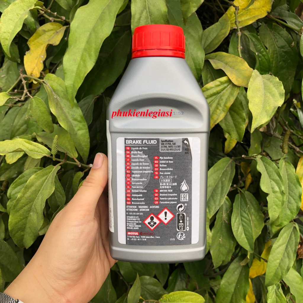 Dầu thắng, phanh tổng hợp Motul Dot 3 & Dot 4 500ML