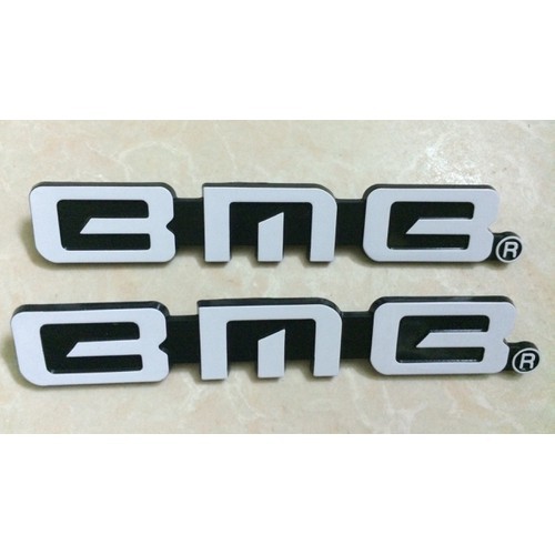 TEM TRẮNG BMB DÁN THÙNG LOA NHỰA CỨNG : GIÁ 1 ĐÔI - BM2