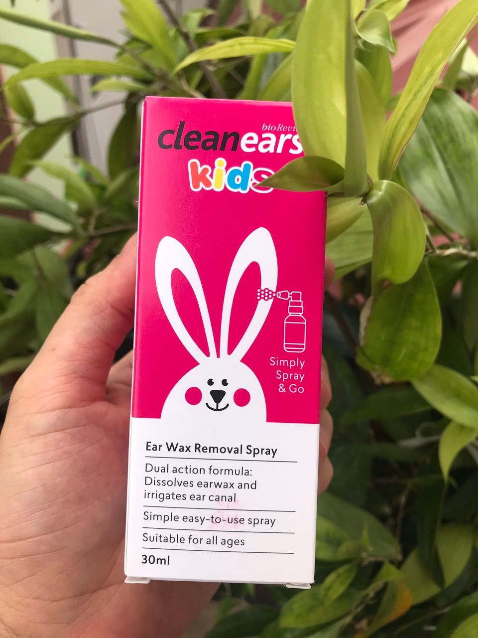 [HCM]Xịt Tan Ráy Tai  Cho Bé Cleanears Kids 30ml Úc