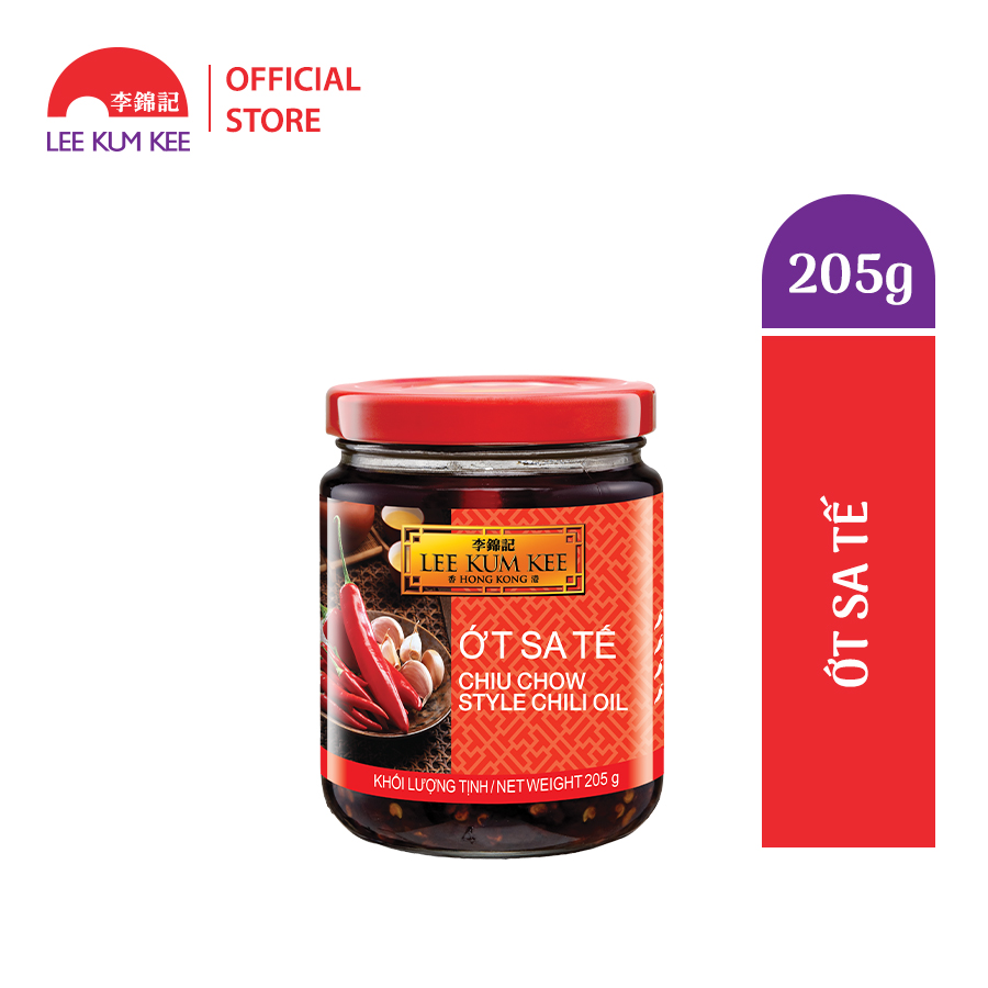Xốt ớt sa tế kiểu triều châu lee kum kee chiu chow style chili sauce 205 g