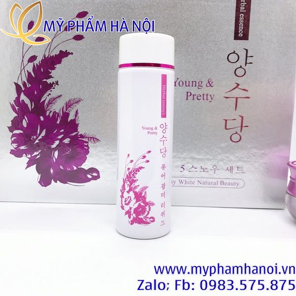 YOUNG PRETTY 5 sản phẩm MỜ NÁM TÀN NHANG