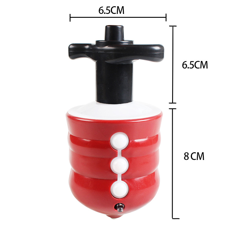 Con Quay Trụ Gỗ Phát Sáng Có Nhạc