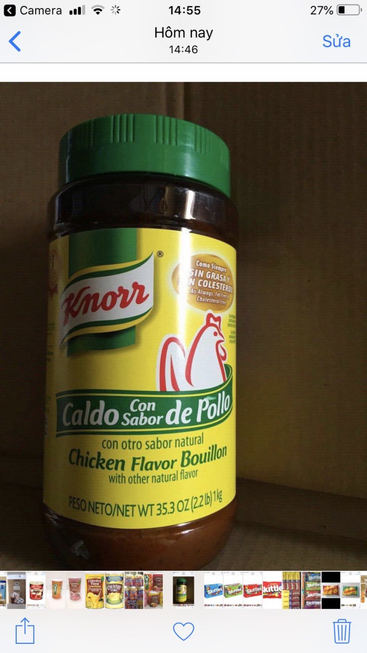 Bột Nêm KNORR Gà - 1Kg