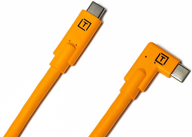 Dây cáp máy ảnh TetherPro Type-C to Type-C Right Angle dài 4,6 mét