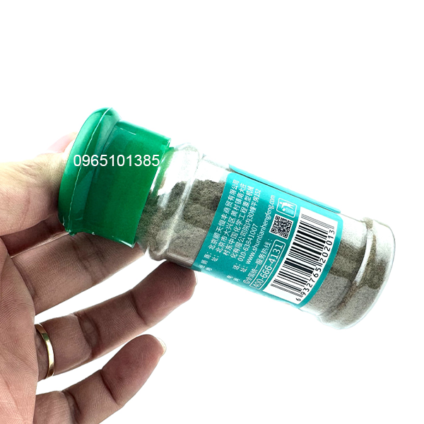Lọ bột tiêu đen 40g