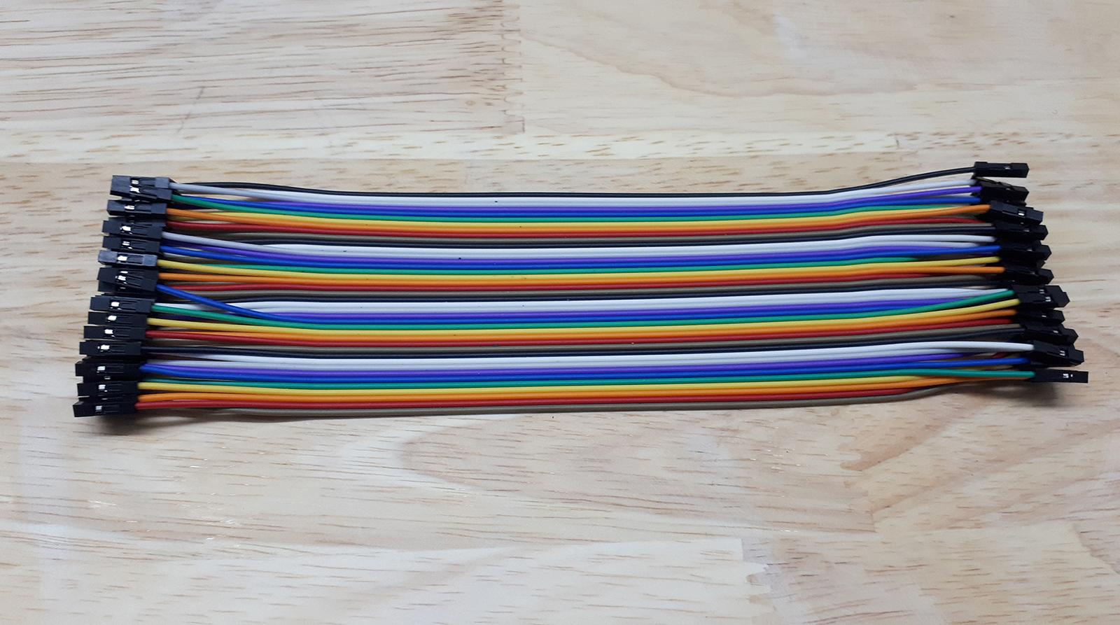 Dây Cắm Breadboard 20cm - Tép 40 sợi (dây bus test board)