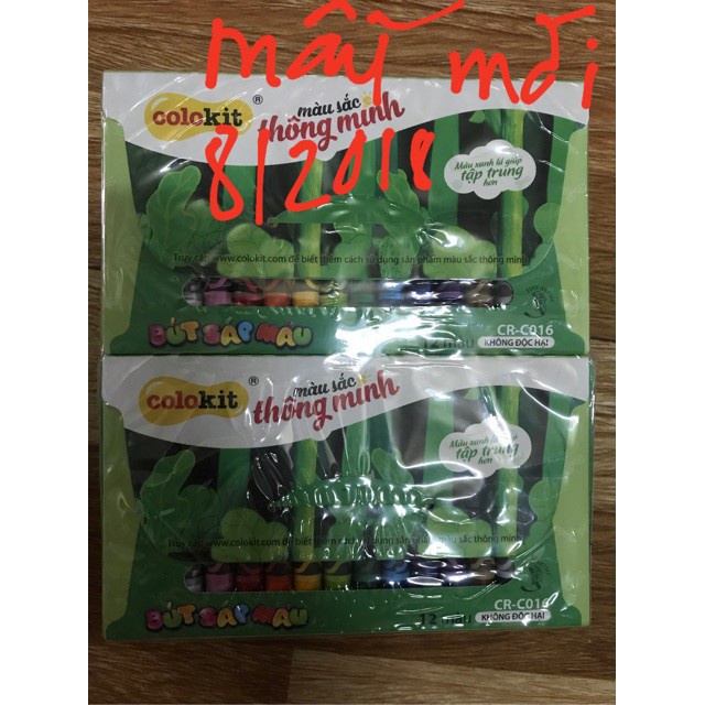 Bút sáp màu 12 màu Thiên Long