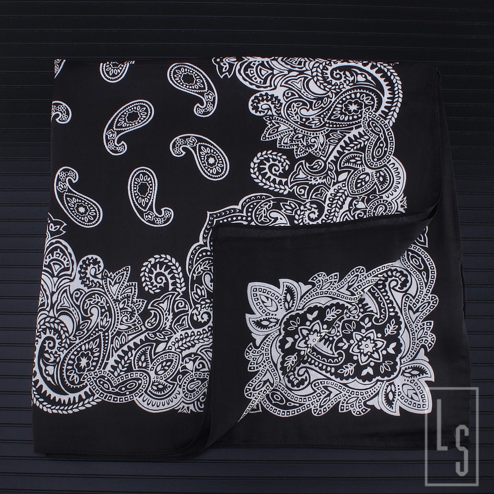 Khăn bandana lụa cao cấp - Sẵn hàng