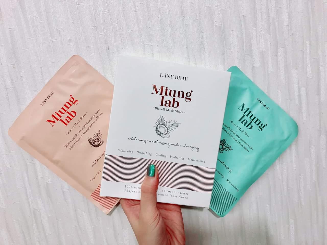 [HCM]mặt nạ nước dừa muing Lab
