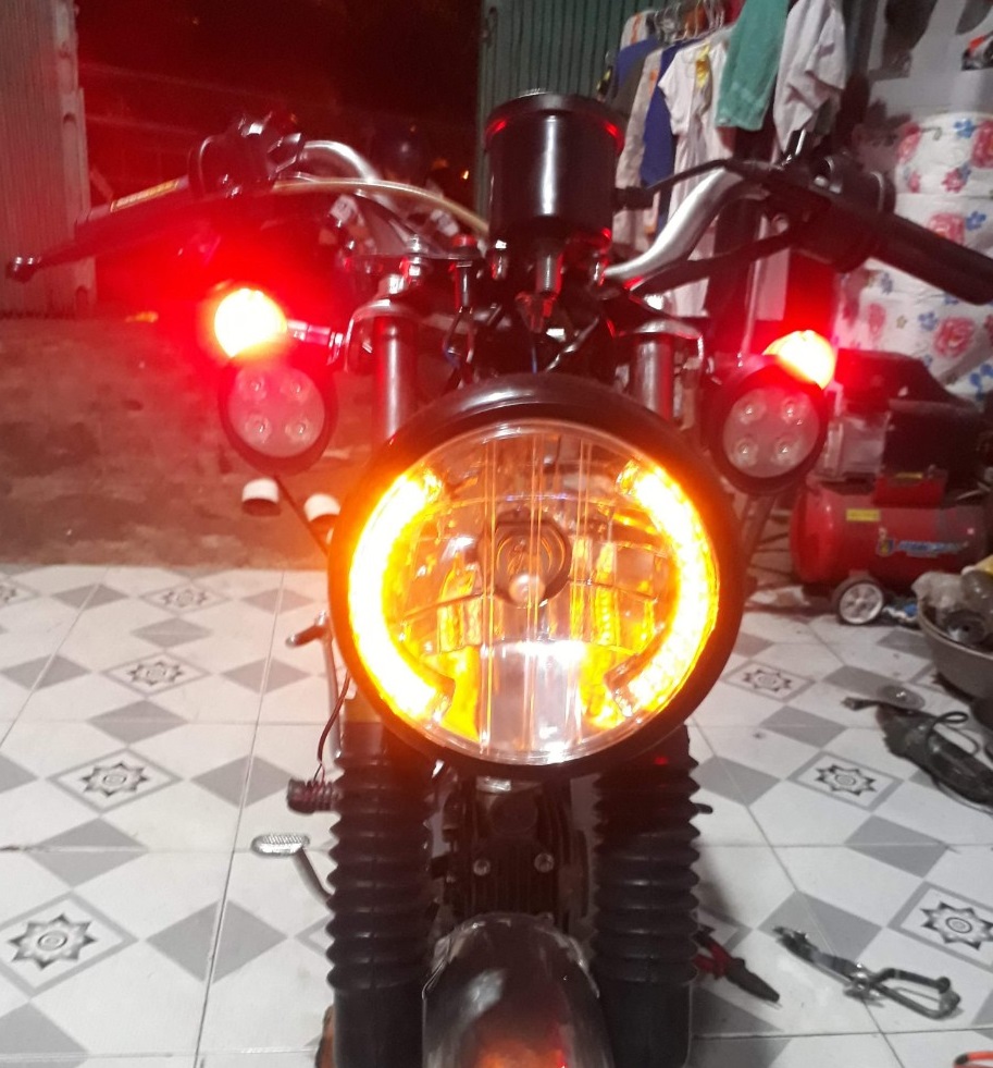 [HCM]Đèn xi nhan retro chuyên độ xe 67 win cup