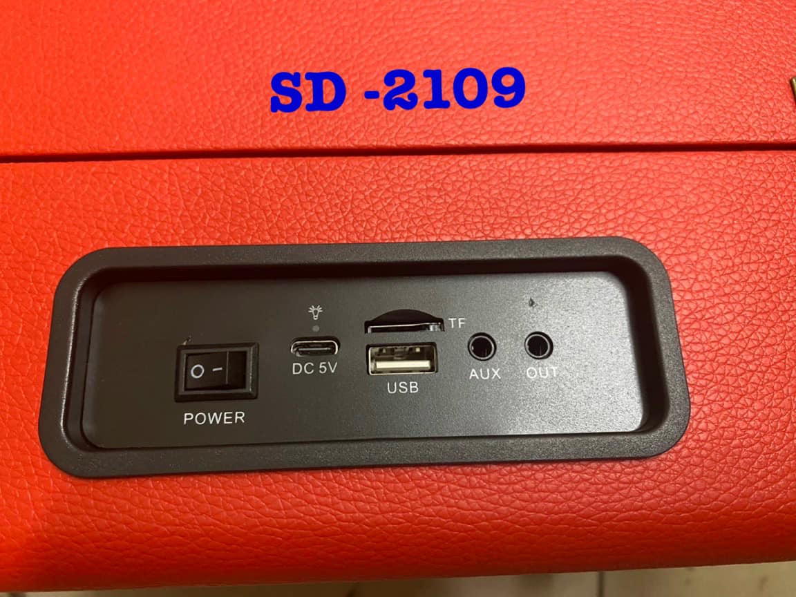 Loa Bluetooth Vali Sd-2109 kèm 2 micro không dây công suất 40 W