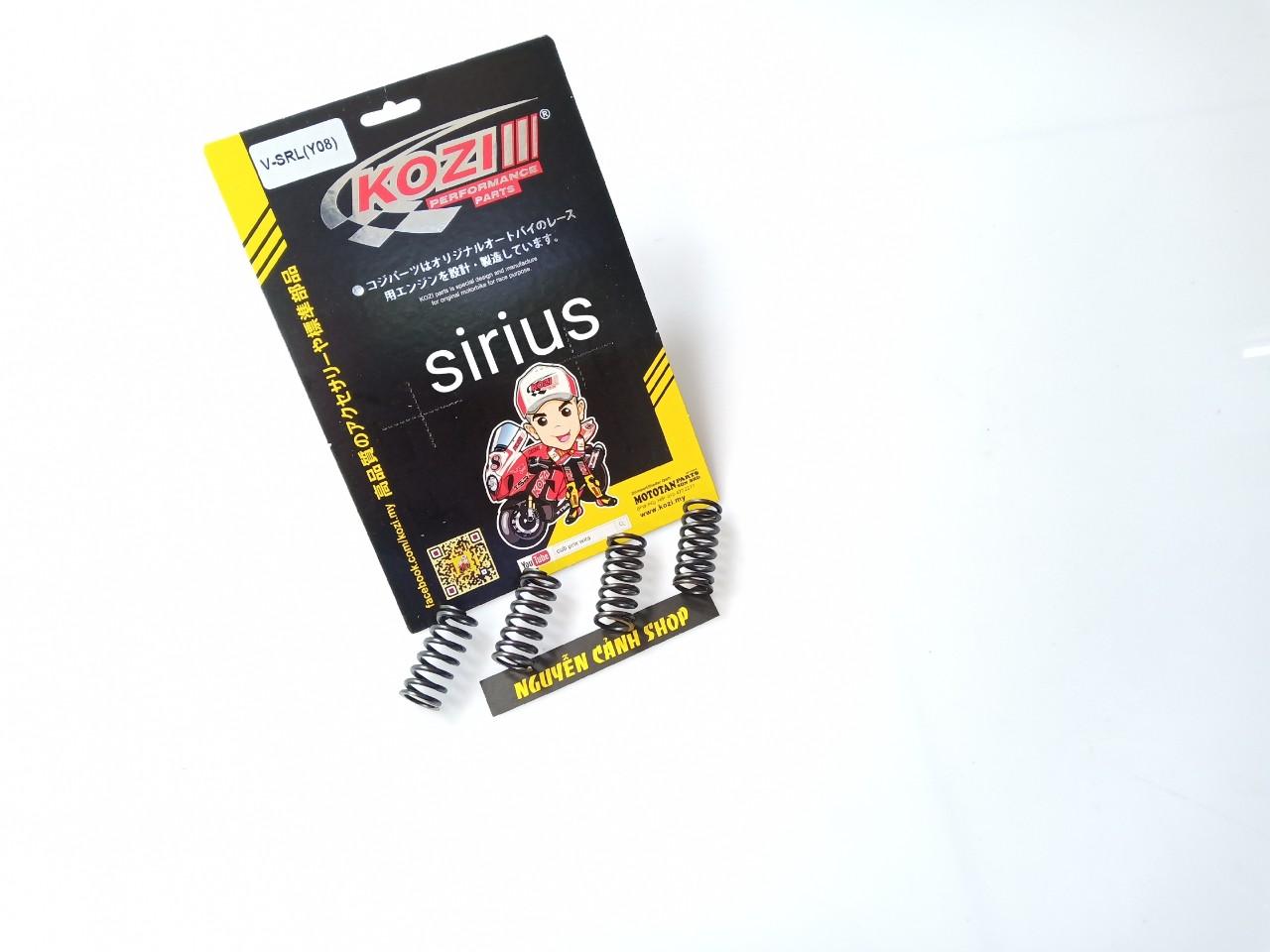 Lò xo nồi xe sirius wave kozi độ