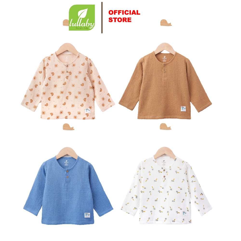 LULLABY - NH260V - Áo dài tay bé trai